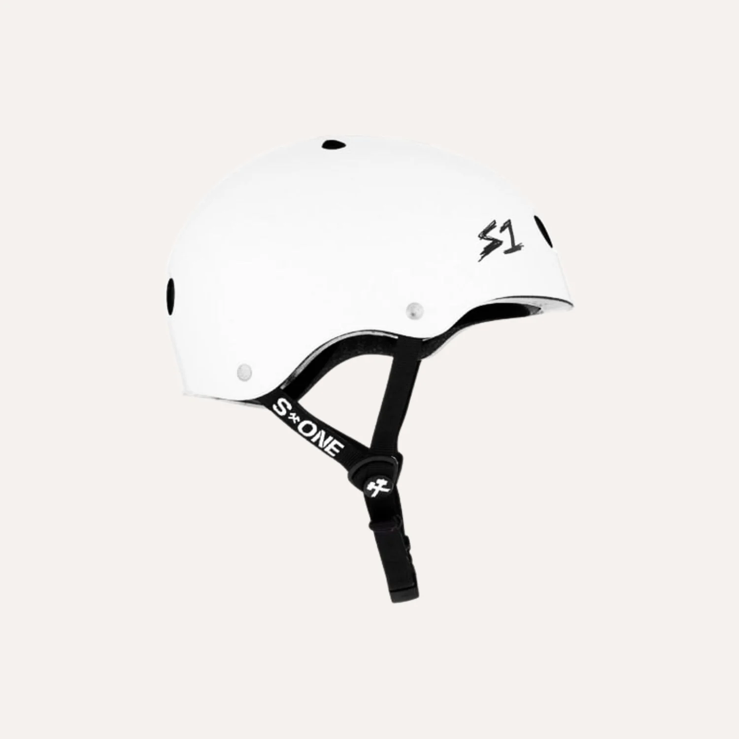 S1 Lifer Helmet White Gloss - Image 3